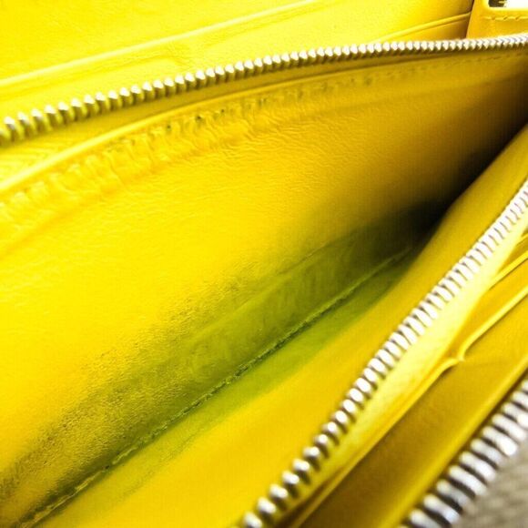 Celine Large Ziped Multifunction 105003 Women's  Calfskin Long Wallet - Picture 9 of 11